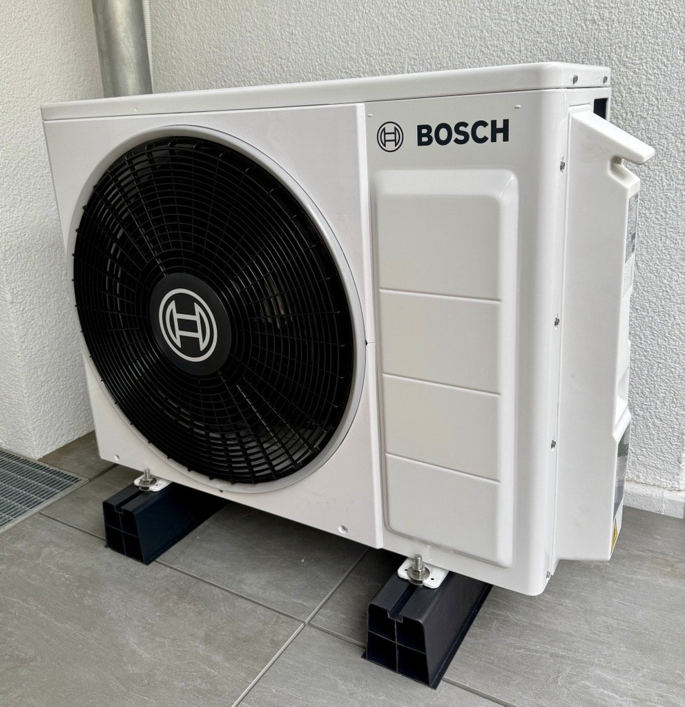 Außeneinheit der Bosch Klimaanlage in Hannover
